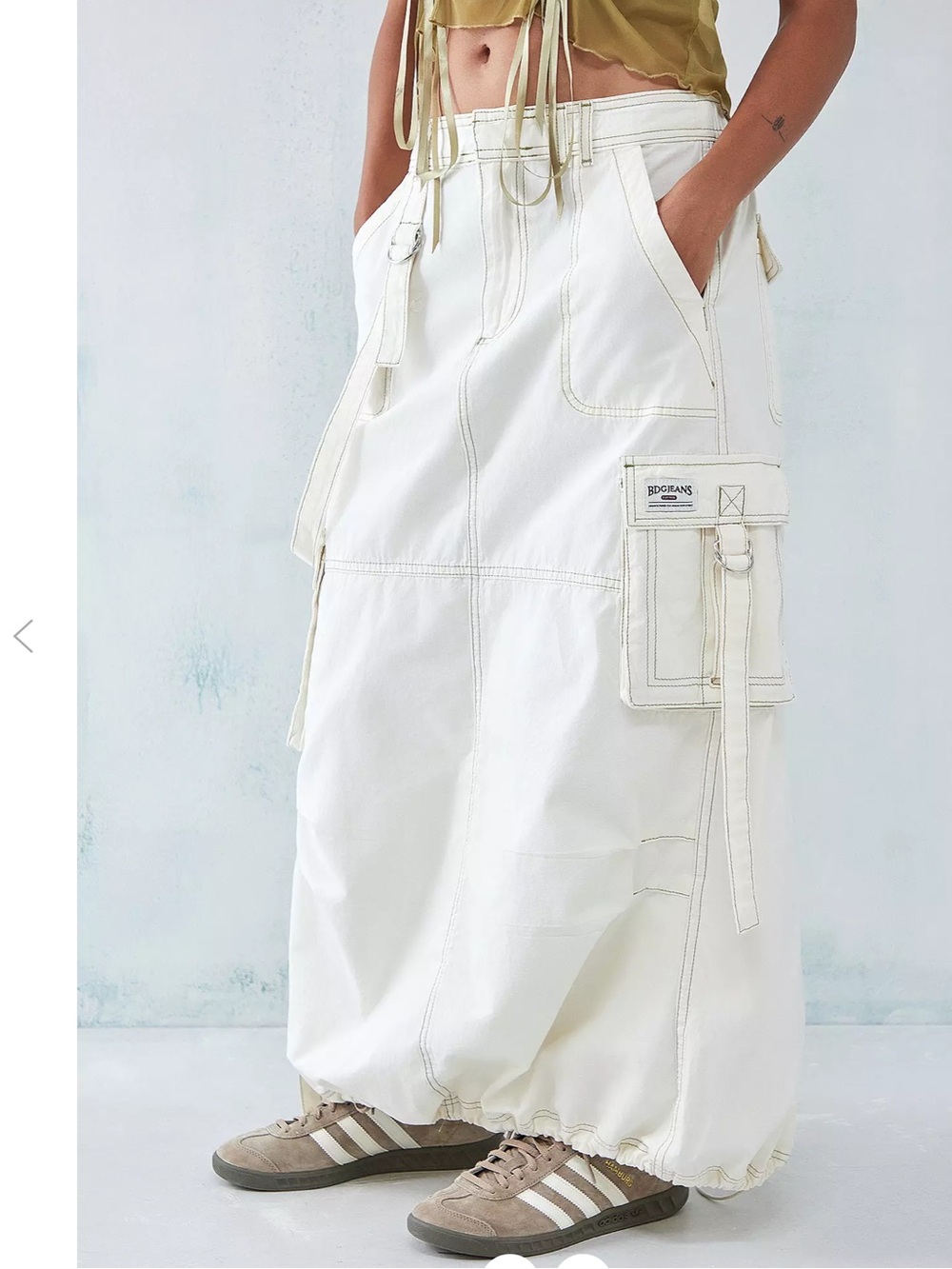 BDG Women’s Strappy Cargo Maxi Skirt
FIRST N 3RD PICTURES ARE STOCK PICS